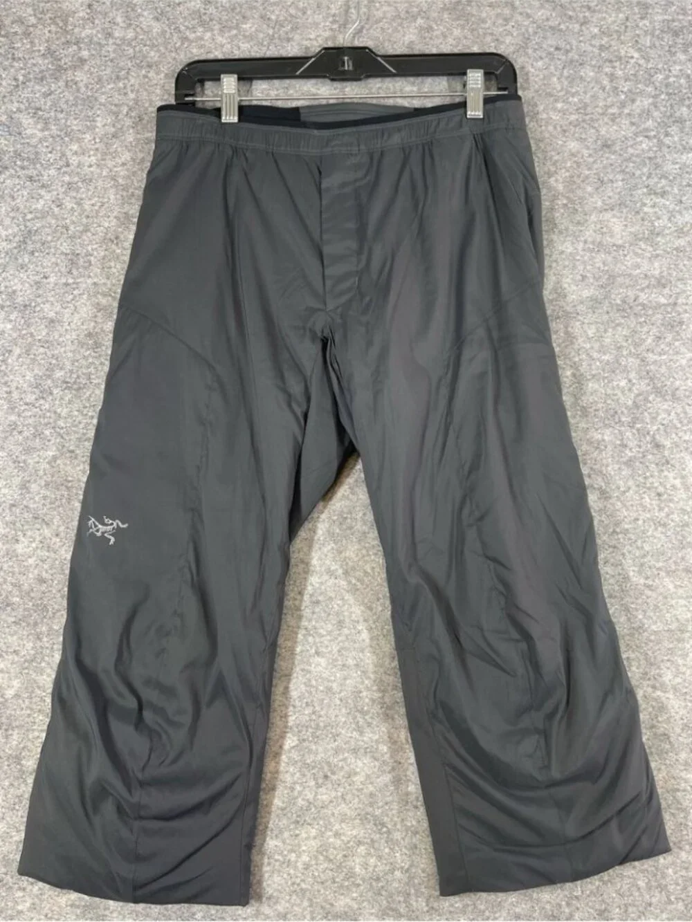 Arc’teryx Mens Capri Pants Gray Small Hiking Waterproof Outdoor Trail Shell